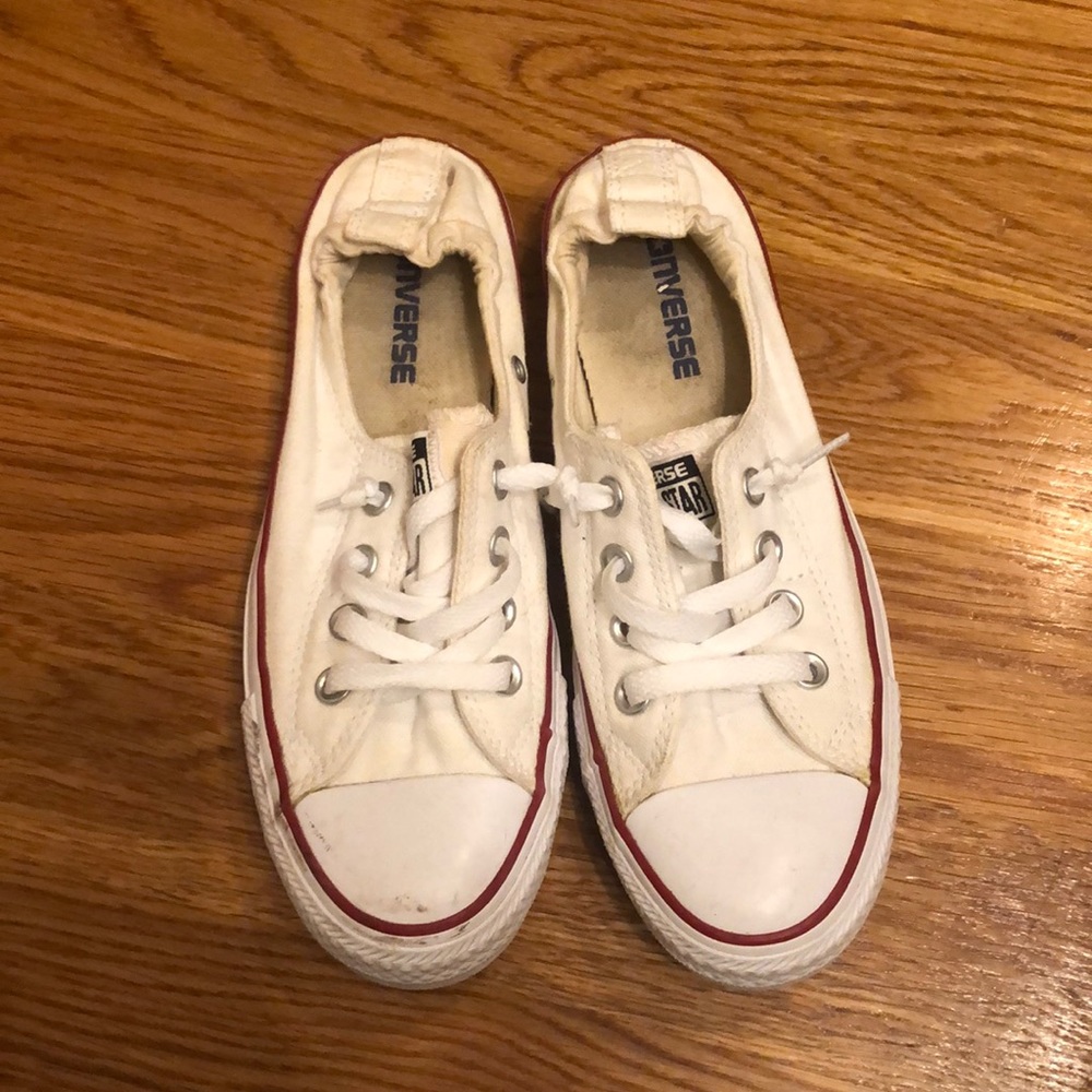 White low top converse!